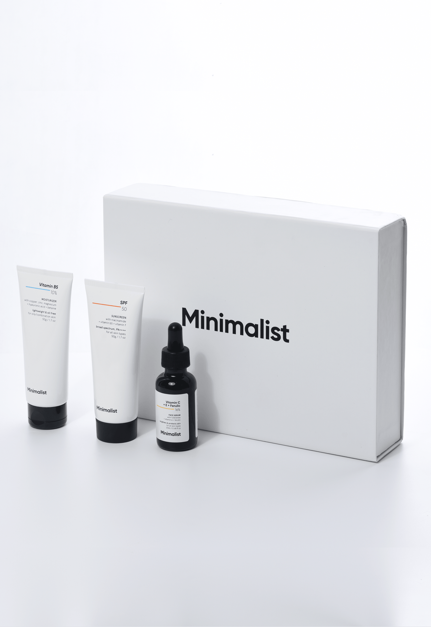 Glow Protect Skincare Kit Minimalist