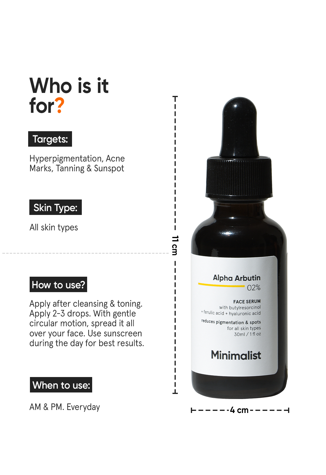 Alpha Arbutin 2% Face Serum - Image 3