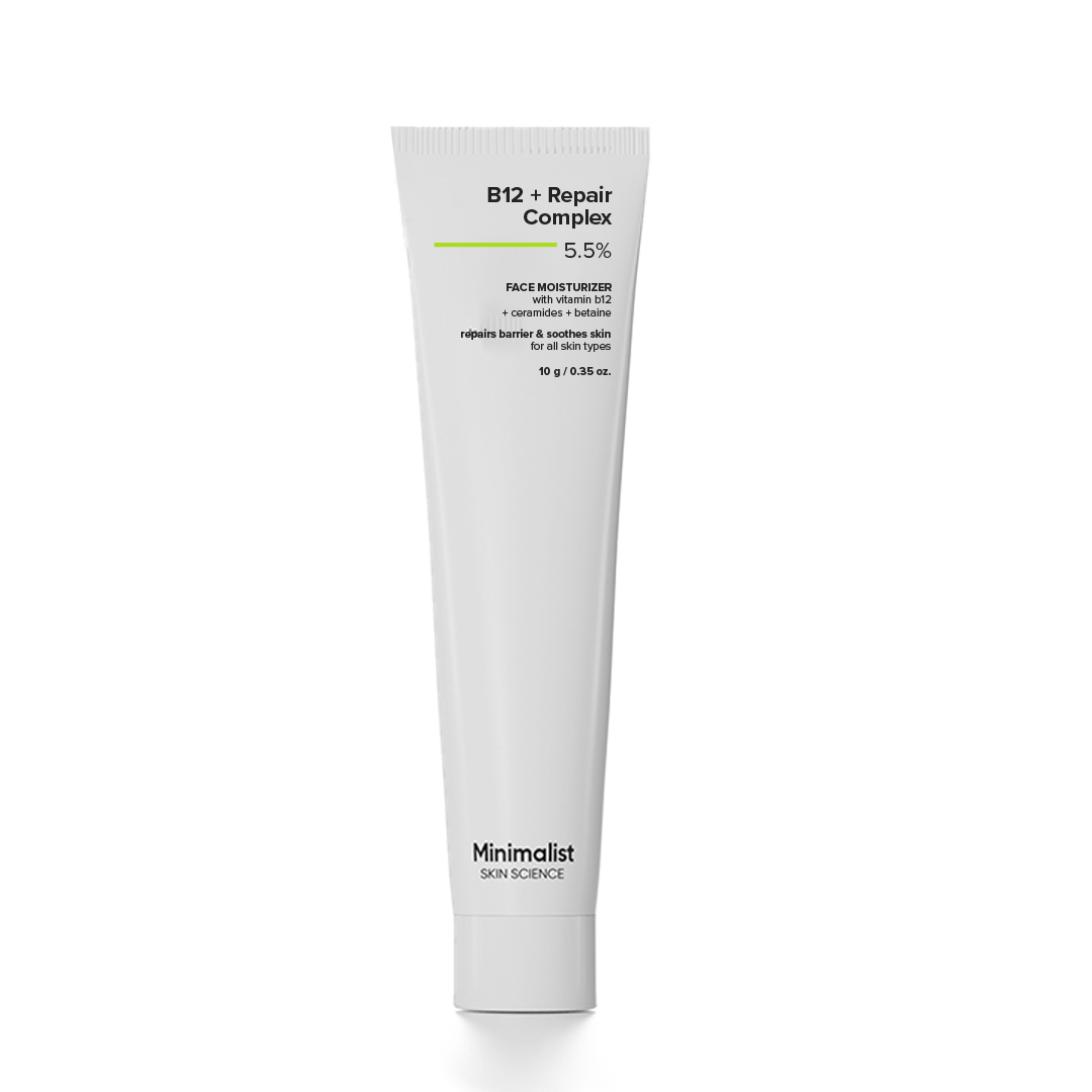 Minimalist B12 + Repair Complex 5.5% Face Moisturizer 10g - Image 1