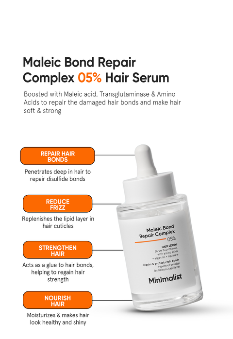 Minimalist Maleic Bond Repair Complex 5% Hair Serum 50 ml