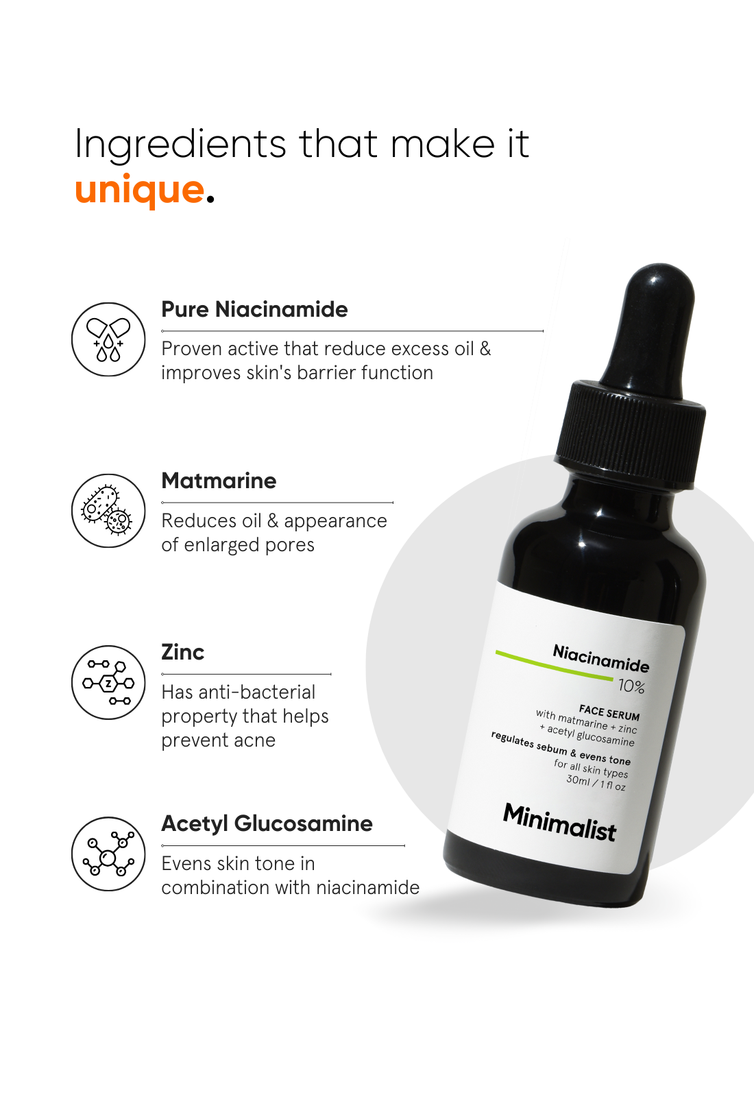 Niacinamide 10% Face Serum - Image 4