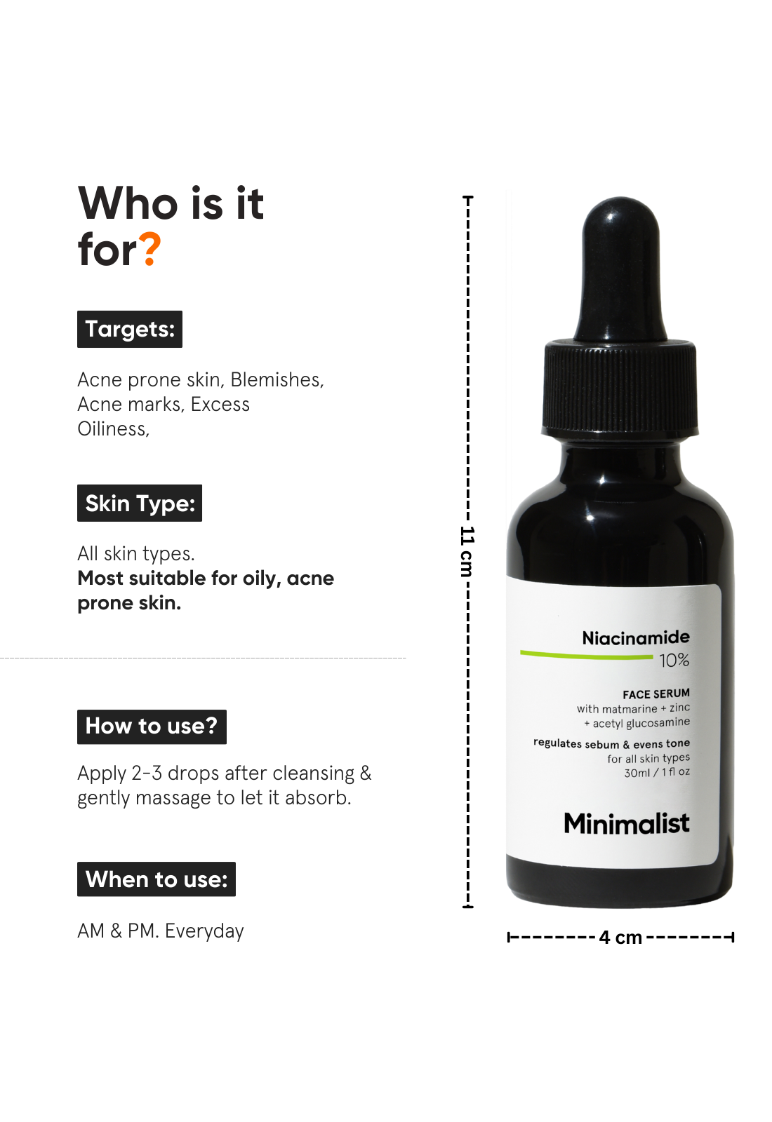 Niacinamide 10% Face Serum - Image 3