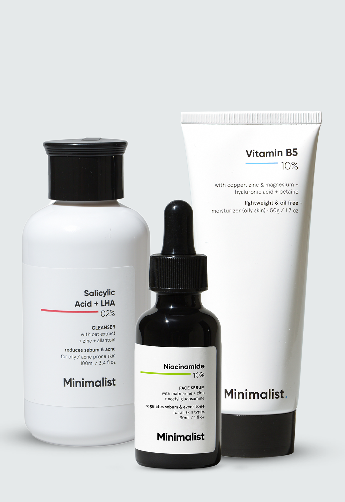 Oily Skincare Kit 100 ml - Image 1