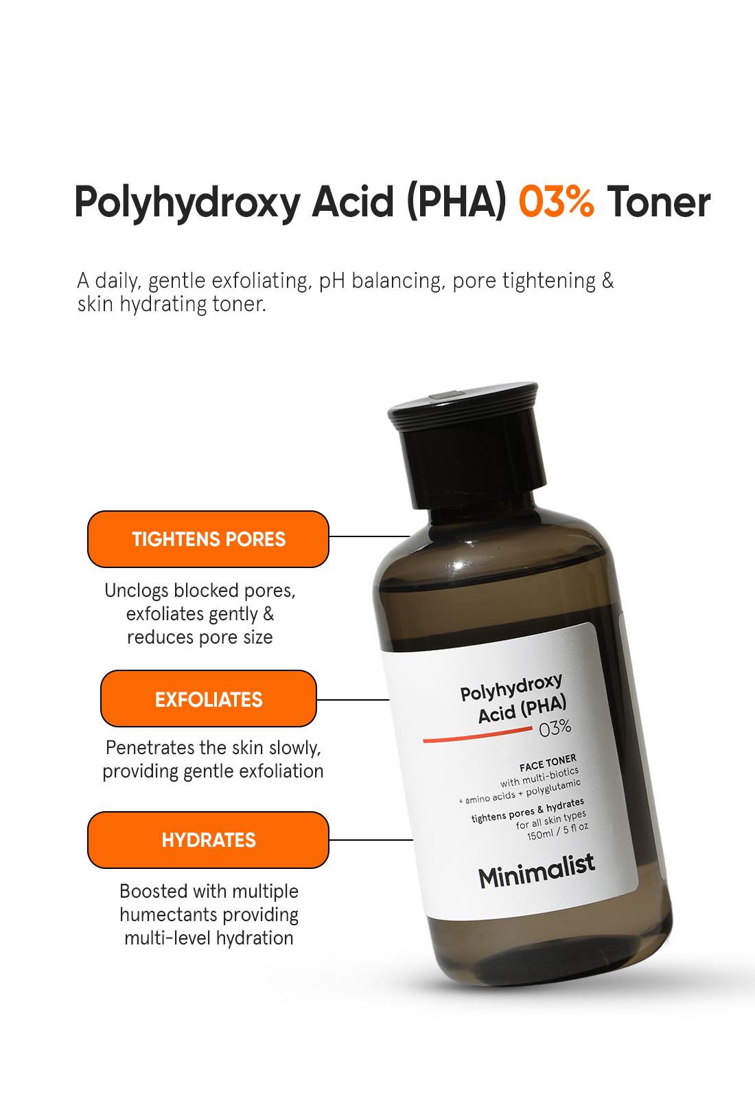 Polyhydroxy Acid (PHA) 3% Face Toner - Image 2