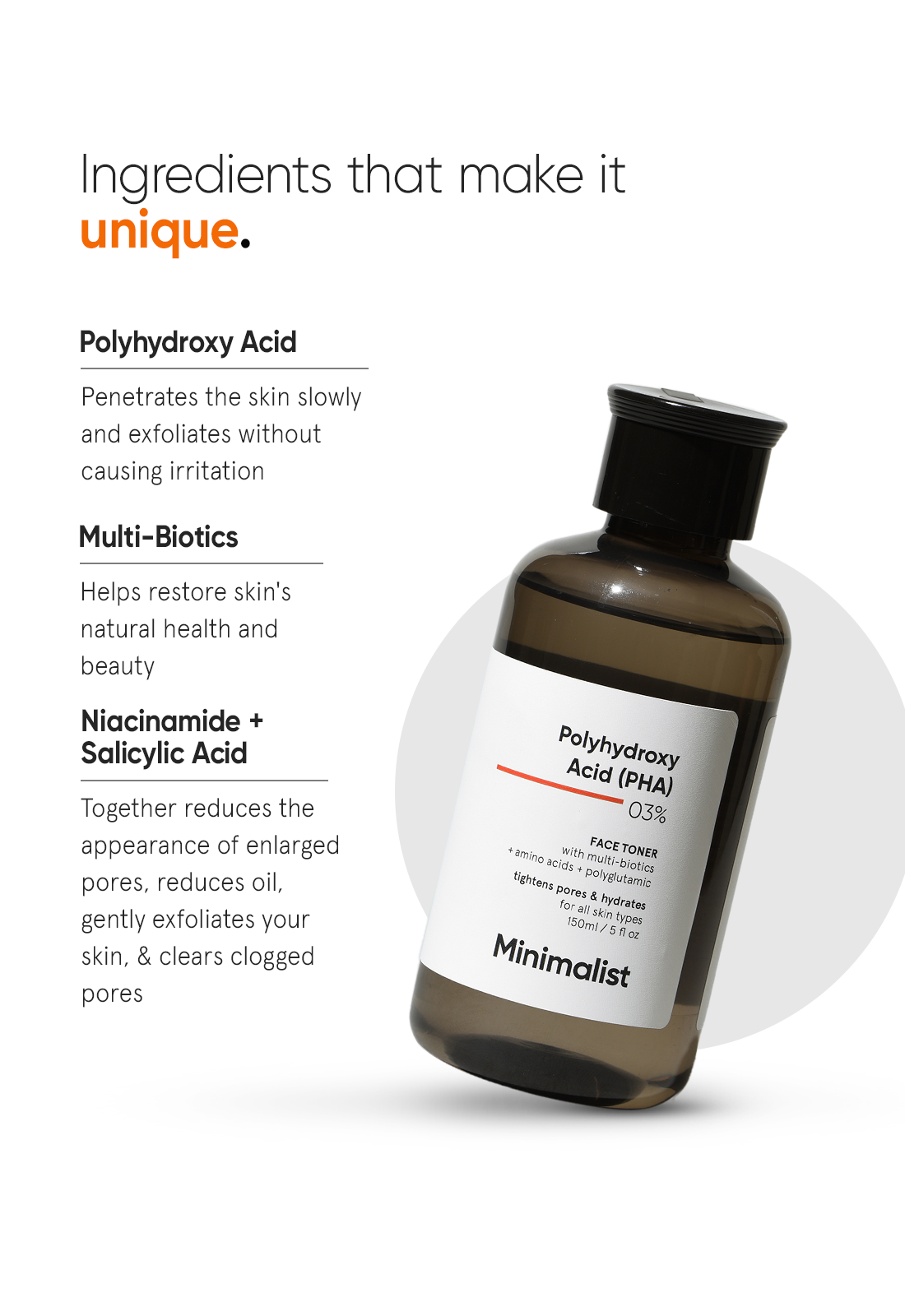 Polyhydroxy Acid (PHA) 3% Face Toner - Image 4