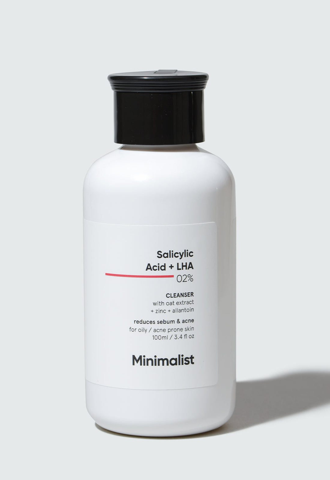 Minimalist 2 Salicylic Acid + LHA Face Cleanser With Zinc For Reducing Sebum & Acne