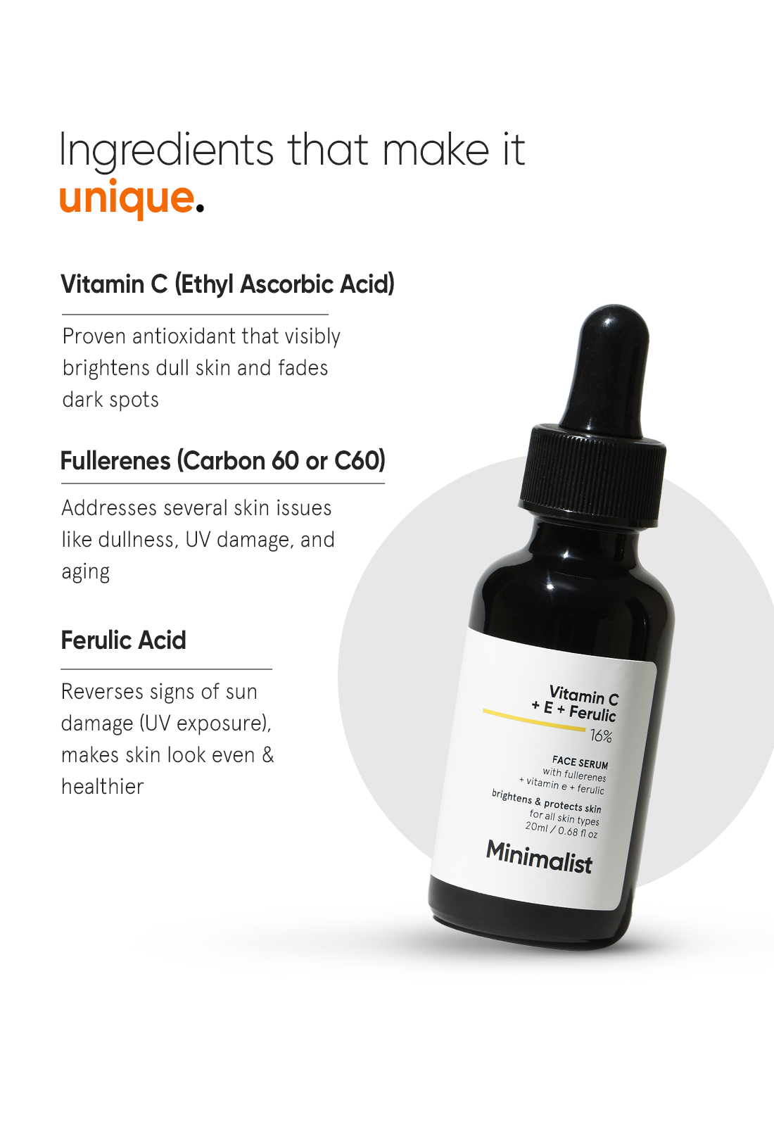 Minimalist serum hotsell