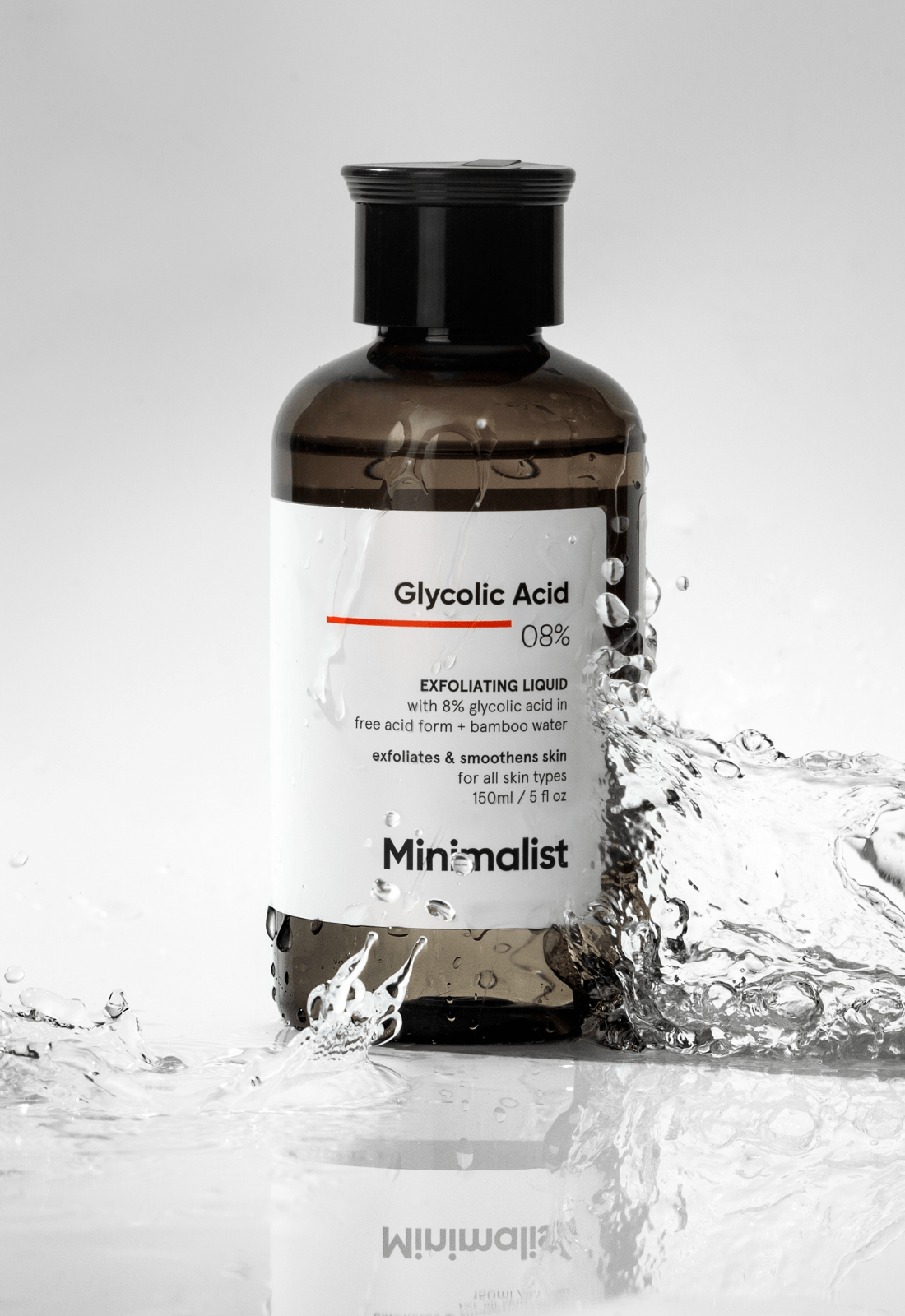 Glycolic Acid 08 Exfoliating Liquid for Exfoliating Smooth Skin